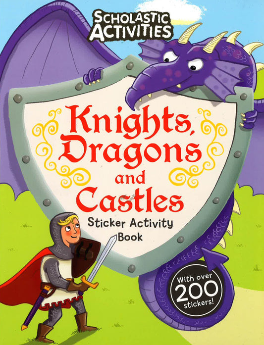 Knights, Dragons & Castles Sticker Activity