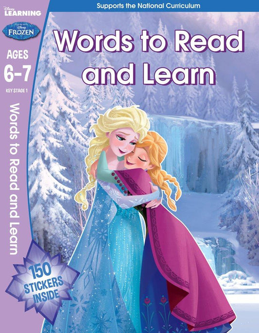 Disney Frozen( Words To Read And Learn (Learning Workbook)