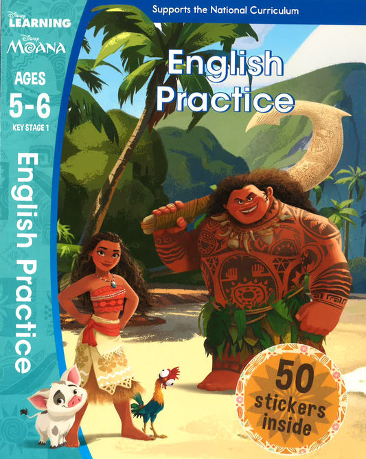 Disney Learning: Moana- English Practice (Ages 5-6)