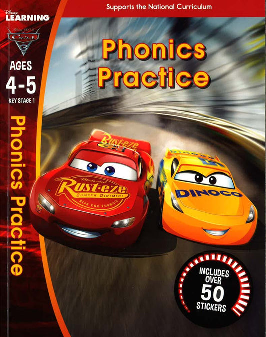 Cars 3: Phonics (Ages 4-5) (Disney Learning)