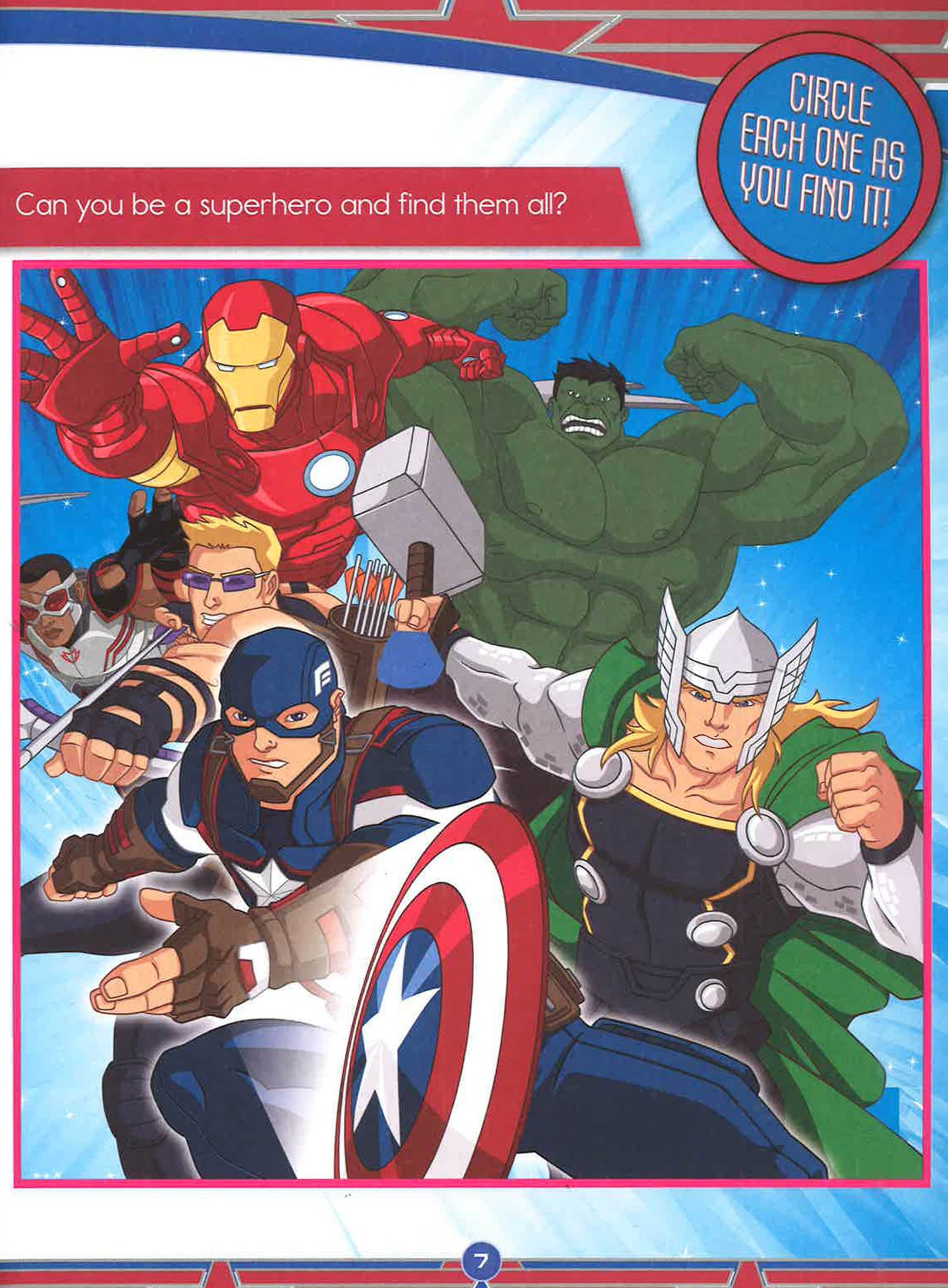 Marvel Lessons Marvel Learning: Captain America- English Practice Ages 6-7 – BookXcess