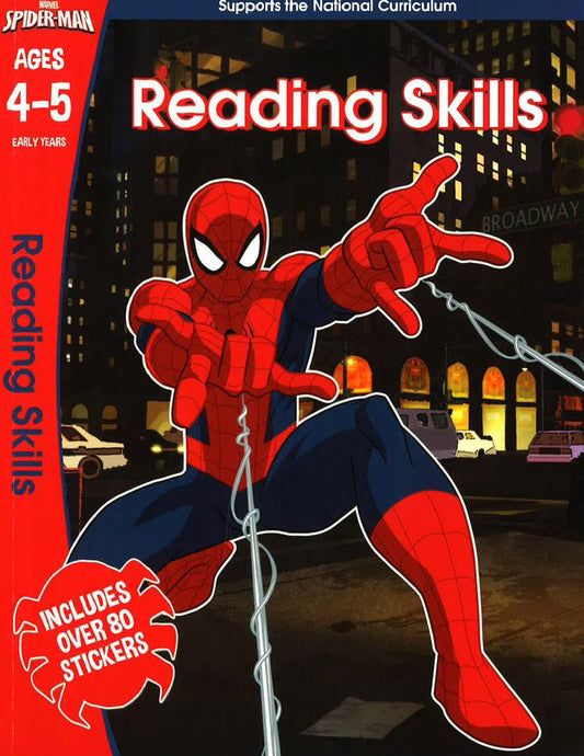 Spider-Man: Reading Skills Ages 4-5