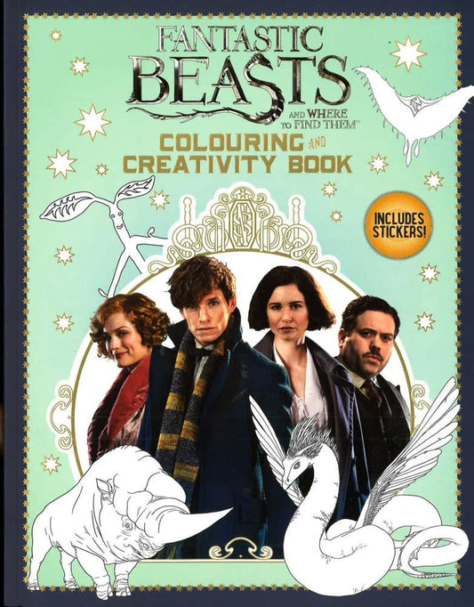 [10% OFF from 1-6 MAY 2024] Colouring And Creativity Book (Fantastic Beasts And Where To Find Them)