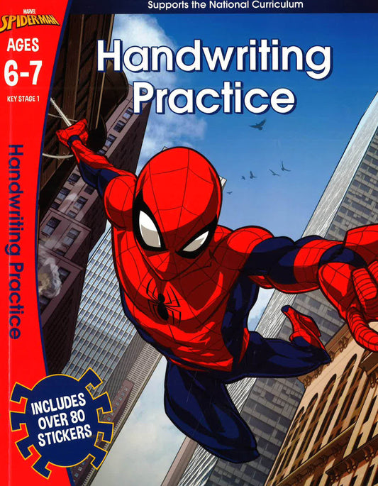 Spider-Man: Handwriting Practice Ages 6-7