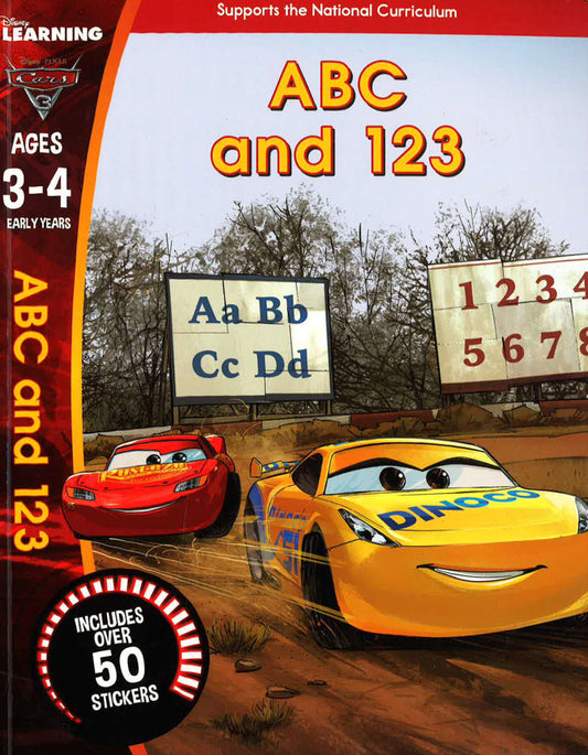 Cars: Abc And 123 Ages 3-4