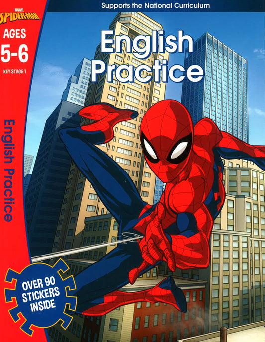 Marvel Learning: Spider-Man- English Practice Ages 5 To 6