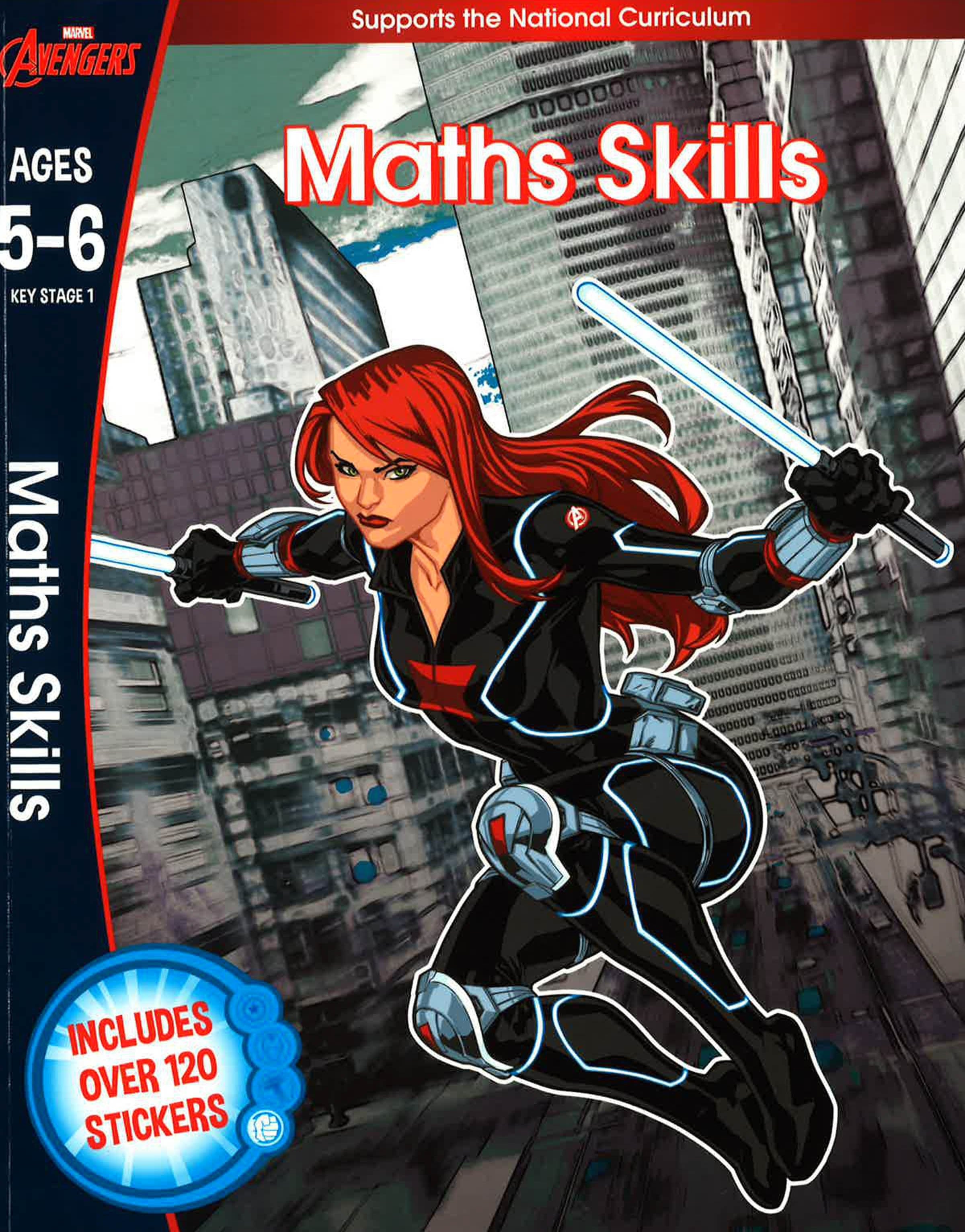 Marvel Learning Marvel Learning: Avengers - Math Skill Ages 5-6 – BookXcess