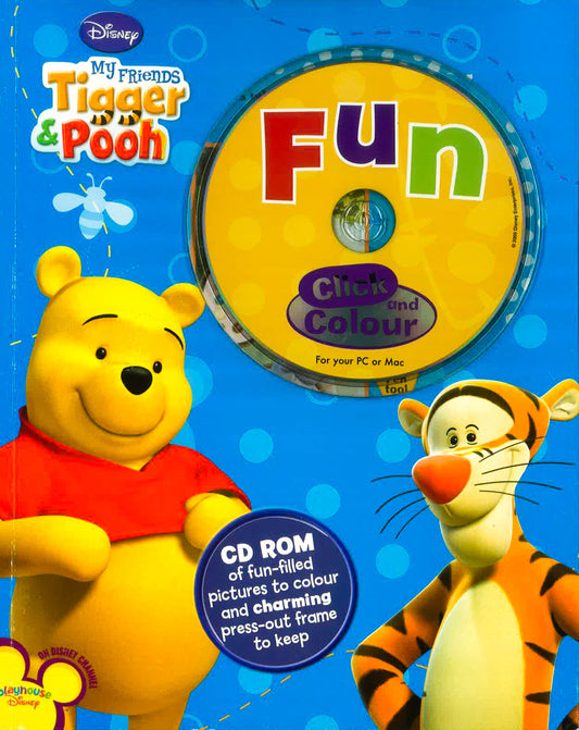 Disney Cd Colouring: My Friends Tigger And Pooh