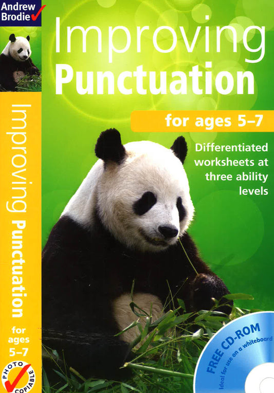 Improving Punctuation For Ages 5-7 (With Free Cd-Rom)