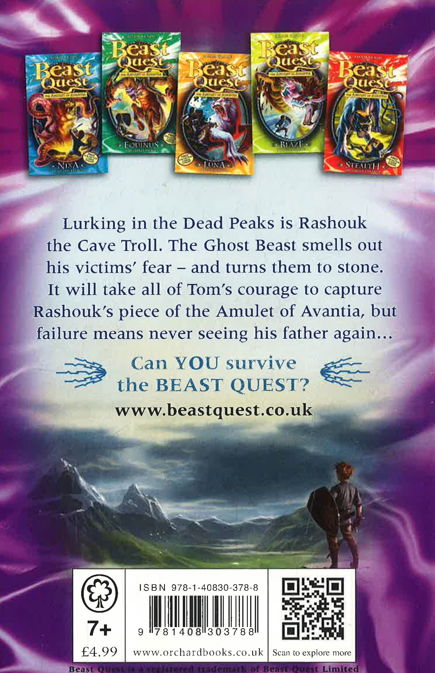 Beast Quest Rashouk Beast Quest: Rashouk The Cave Troll: Series 4 Book 3 – BookXcess
