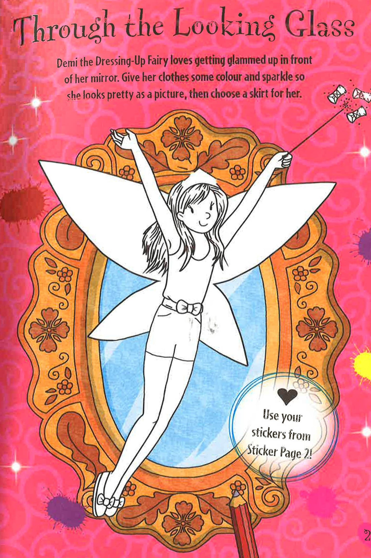 Rainbow Magic: Fairy Dress-Up Sticker Fun BookXcess Rainbow Magic: Fairy Dress-Up Sticker Fun BookXcess