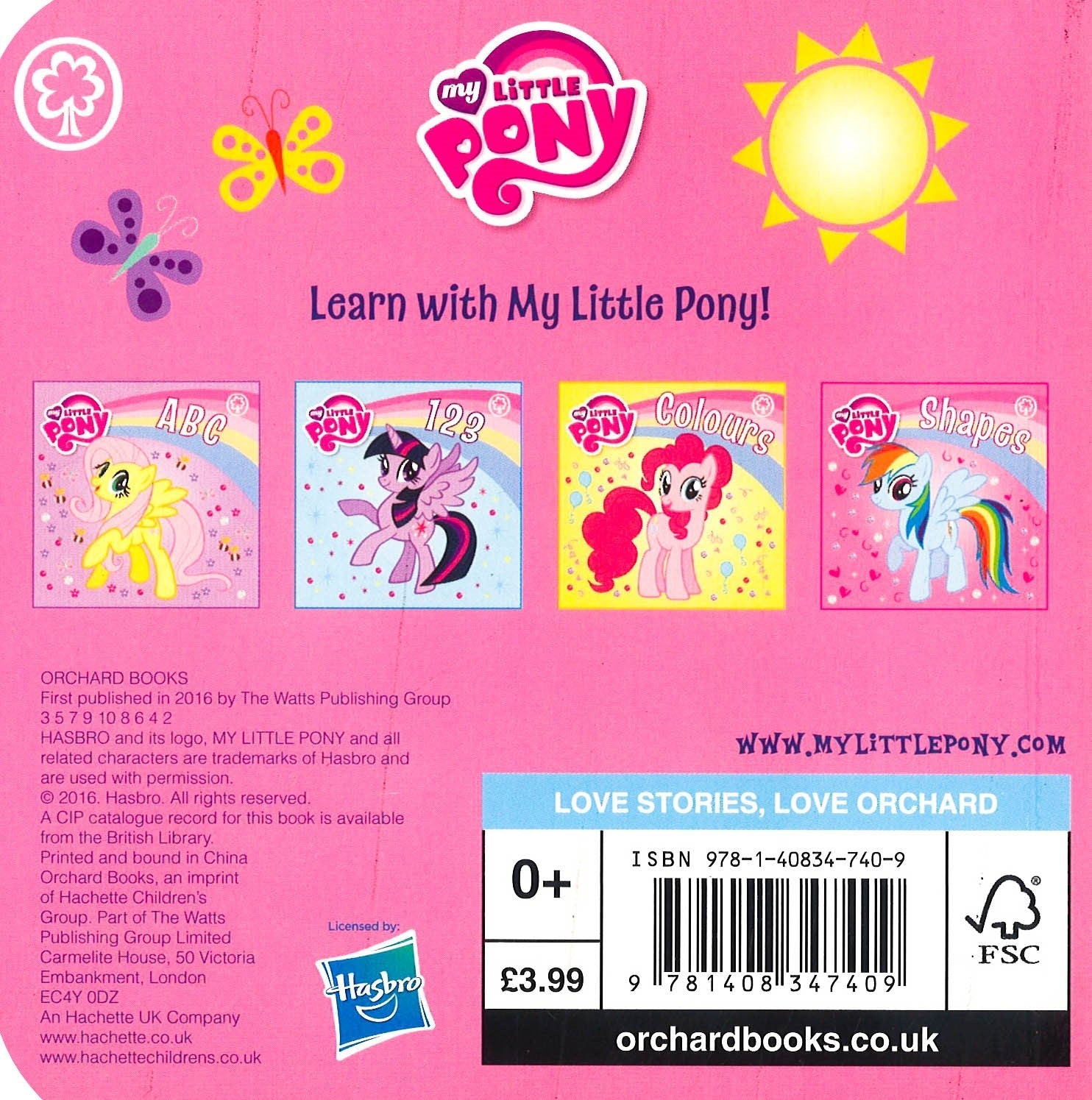 Mlp Shape My Little Pony Shapes – BookXcess