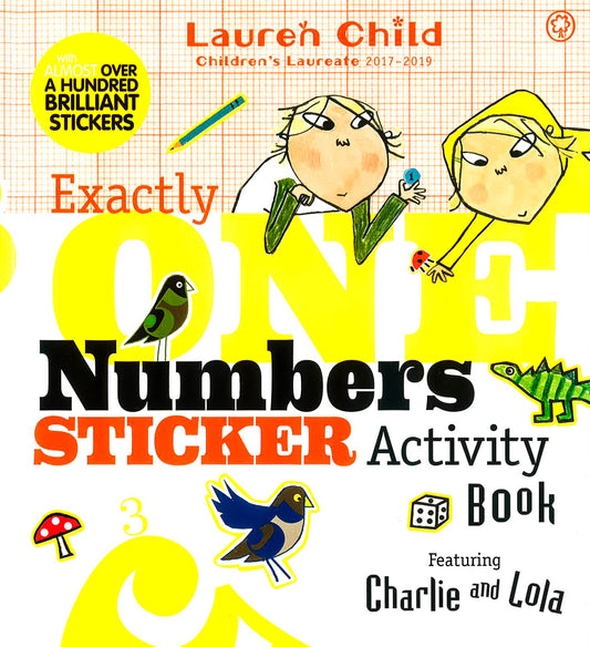 Charlie & Lola: Exactly One Numbers Sticker Activity Book