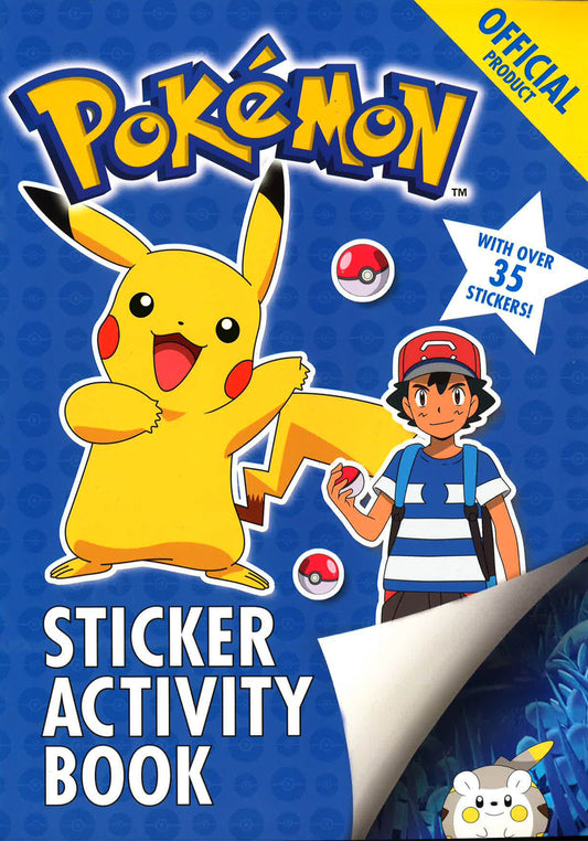 Pokemon Sticker Activity Book
