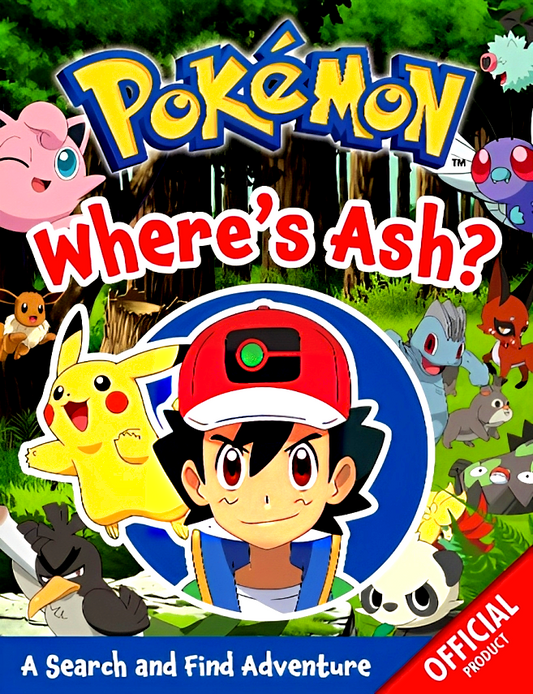 Pokemon Search and Find: Where's Ash?