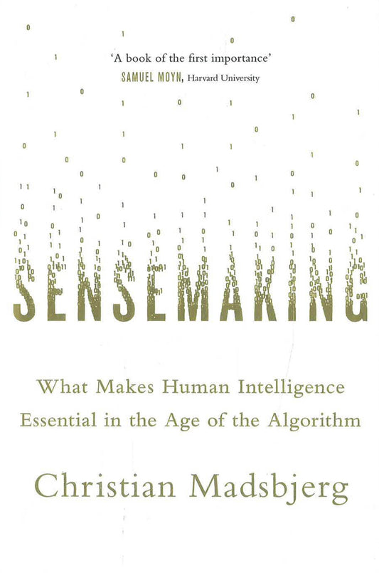Sensemaking: What Makes Human Intelligence Essential in the Age of the Algorithm