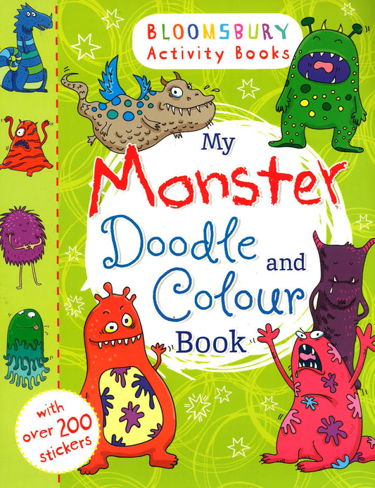 My Monster Doodle And Colour Book