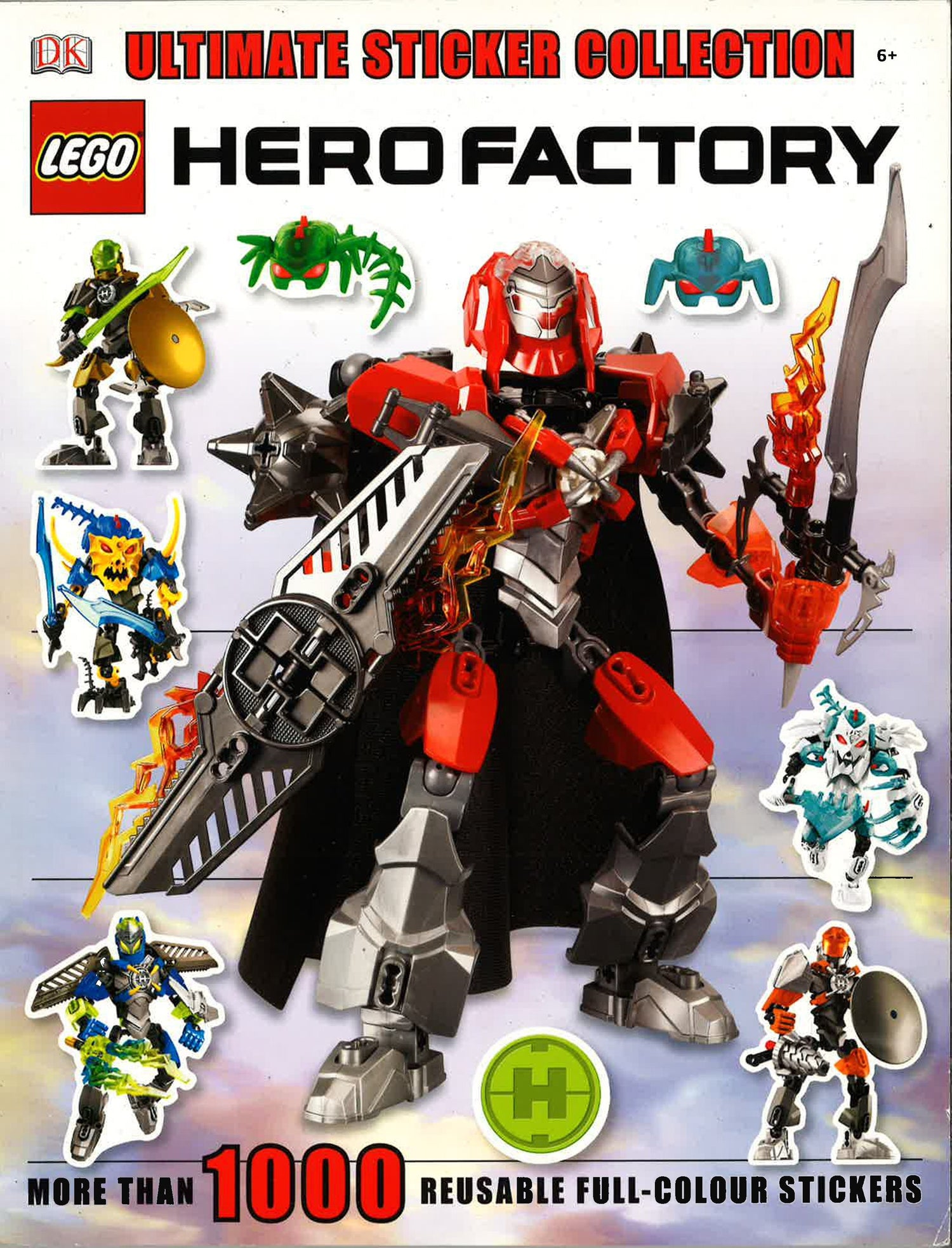LEGO Hero Factory Ultimate Sticker Collection – BookXcess