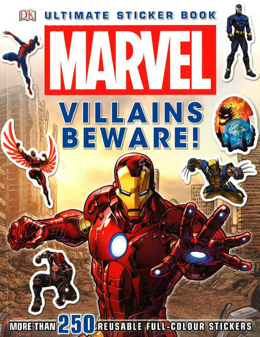 Marvel Villains Beware Ultimate Sticker Book!