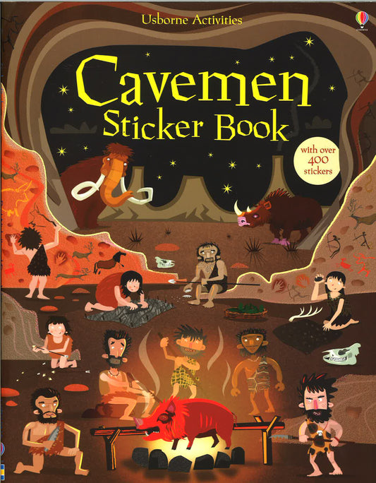 Usborne: Cavemen Sticker Book