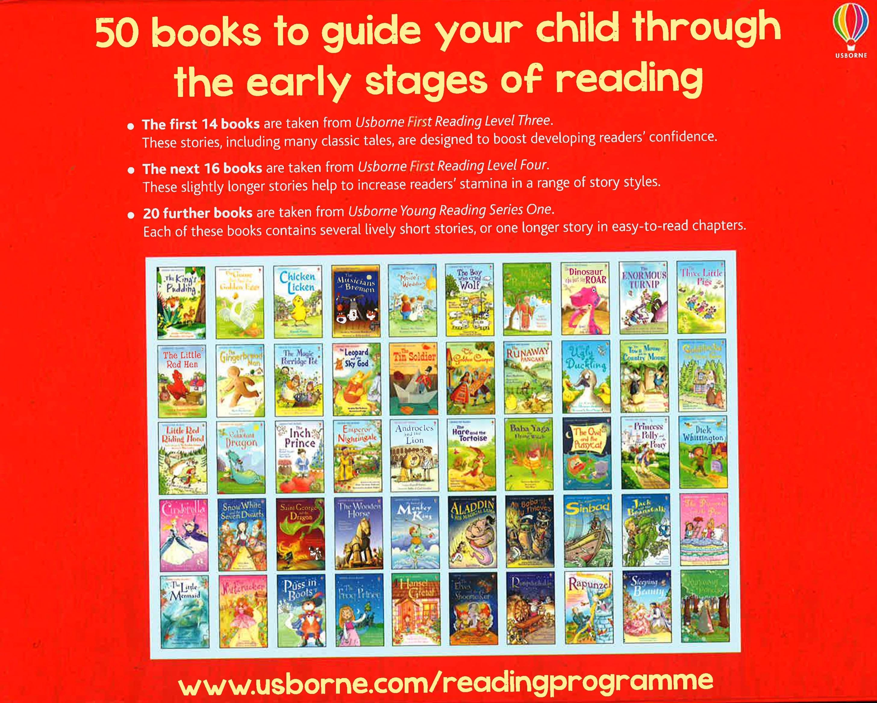 Usborne My Reading Library (50 Books) – BookXcess