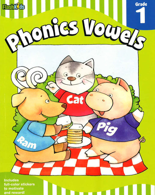 Phonics Vowels: Grade 1 (Flash Skills)