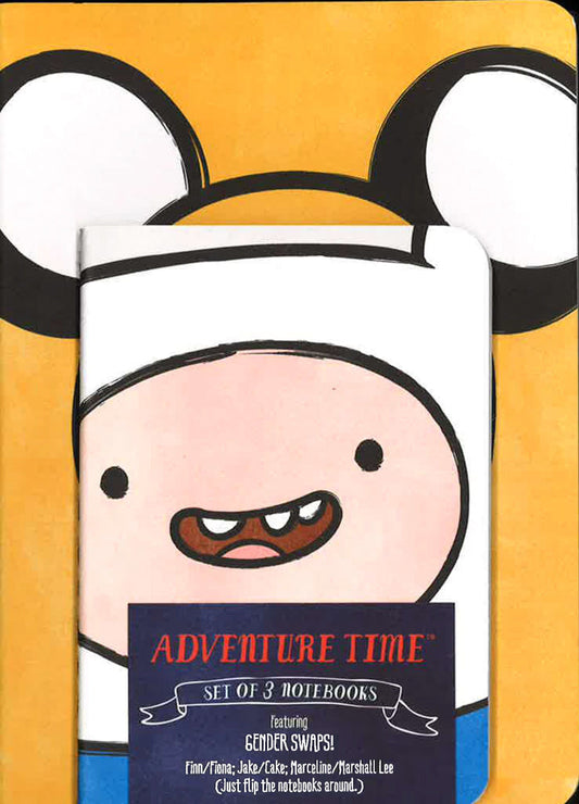 Adventure Time Set Of 3 Notebooks