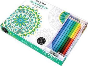 Harmony Coloring Book & Pencils (Vive Le Color!)