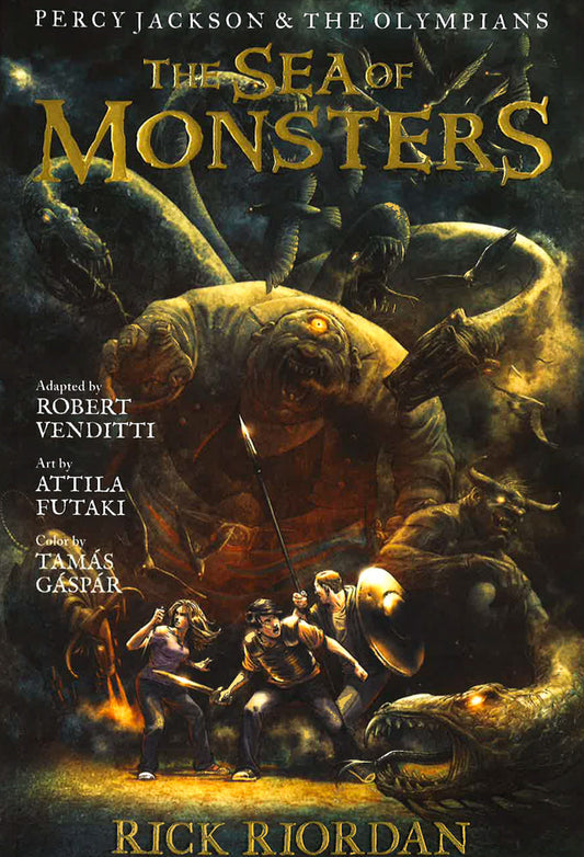 The Sea Of Monsters Graphic Novel (Percy Jackson & The Olympians)