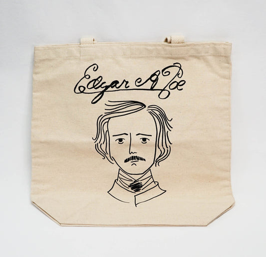 Tote Bag: Edgar Allan Poe Lovelit