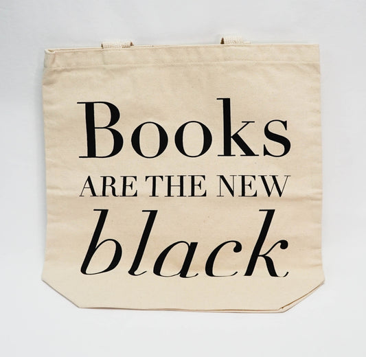 Tote Bag: Books Are The New (Black)