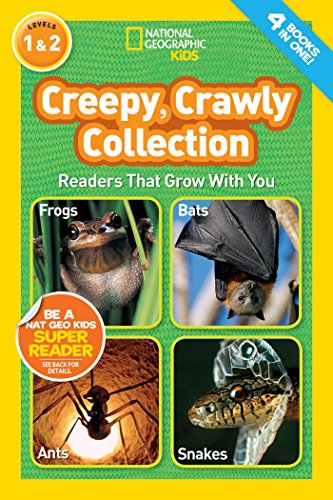 National Geographic Kids Readers: Creepy Crawly Collection (National Geographic Kids Readers: Level 1&2)