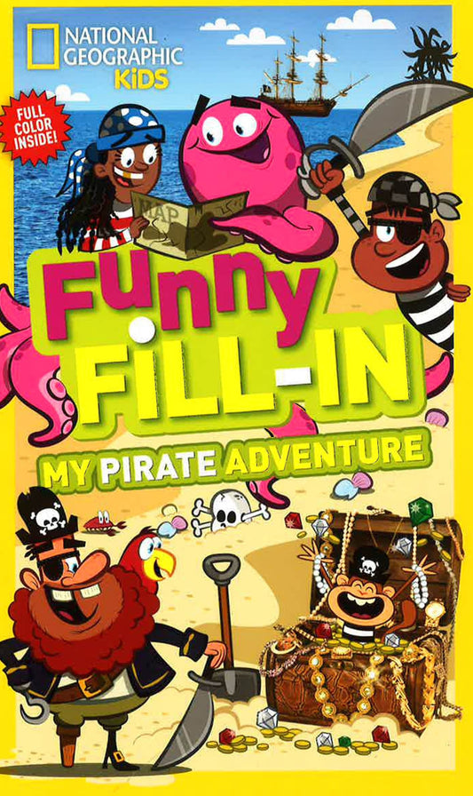 Funny Fill-In My Pirate Adventure