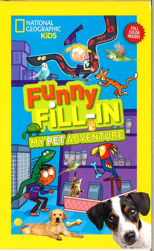Funny Fill-In My Pet Adventure