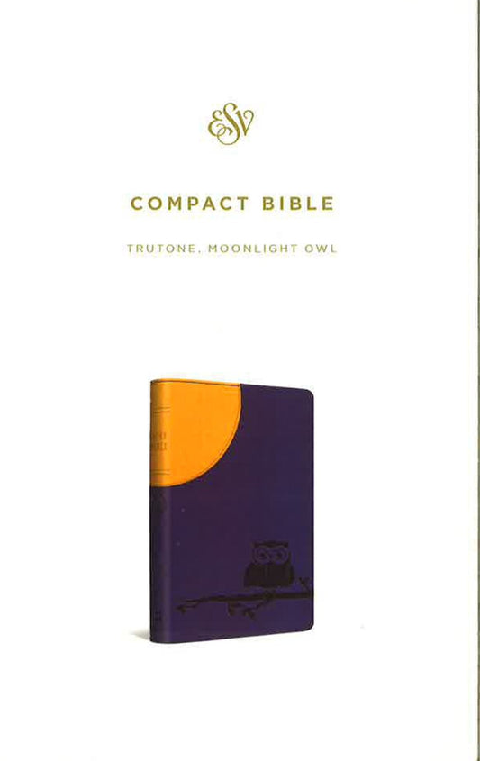 Esv Compact Bible (Trutone, Moonlight Owl)