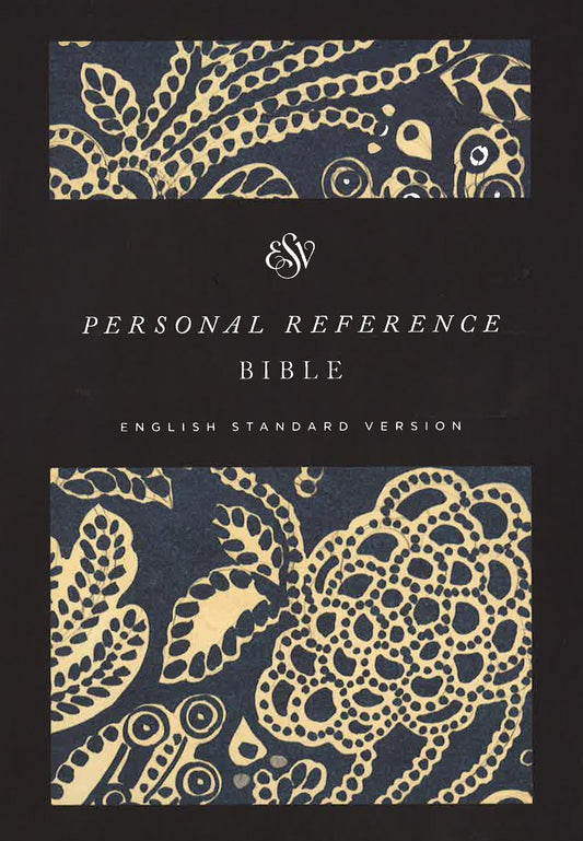 Esv Personal Reference Bible (Cloth Over Board, Blue Flora)