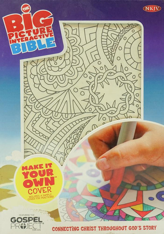 Nkjv Big Picture Interactive Bible, Make-It-Your-Own, Crown (The Gospel Project)