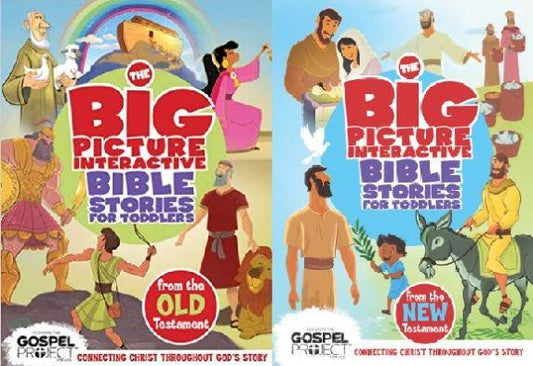The Big Picture Interactive Bible Stories For Toddlers (Old And New Testament Bundle)
