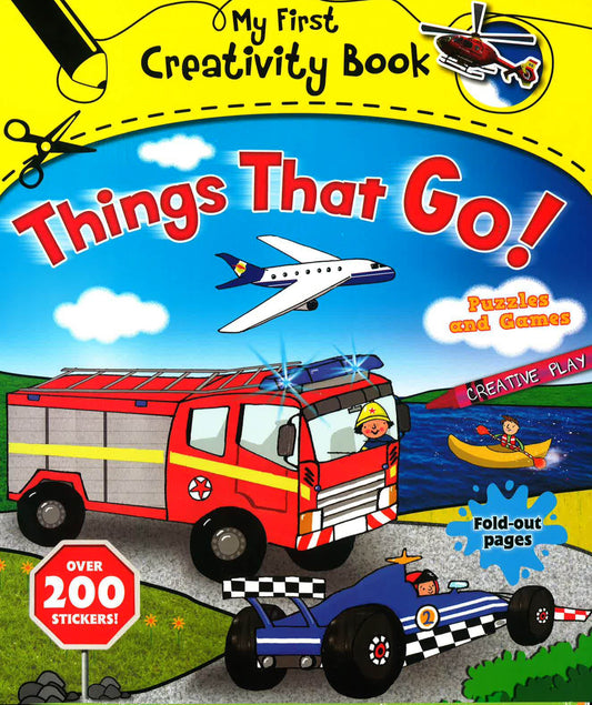 My First Creativity Book: Things That Go!
