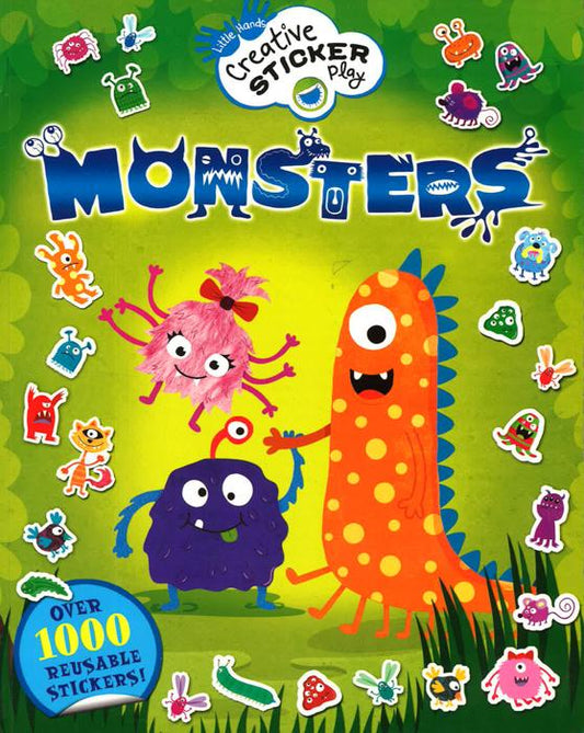 Little Hands Creative Sticker Play: Monsters