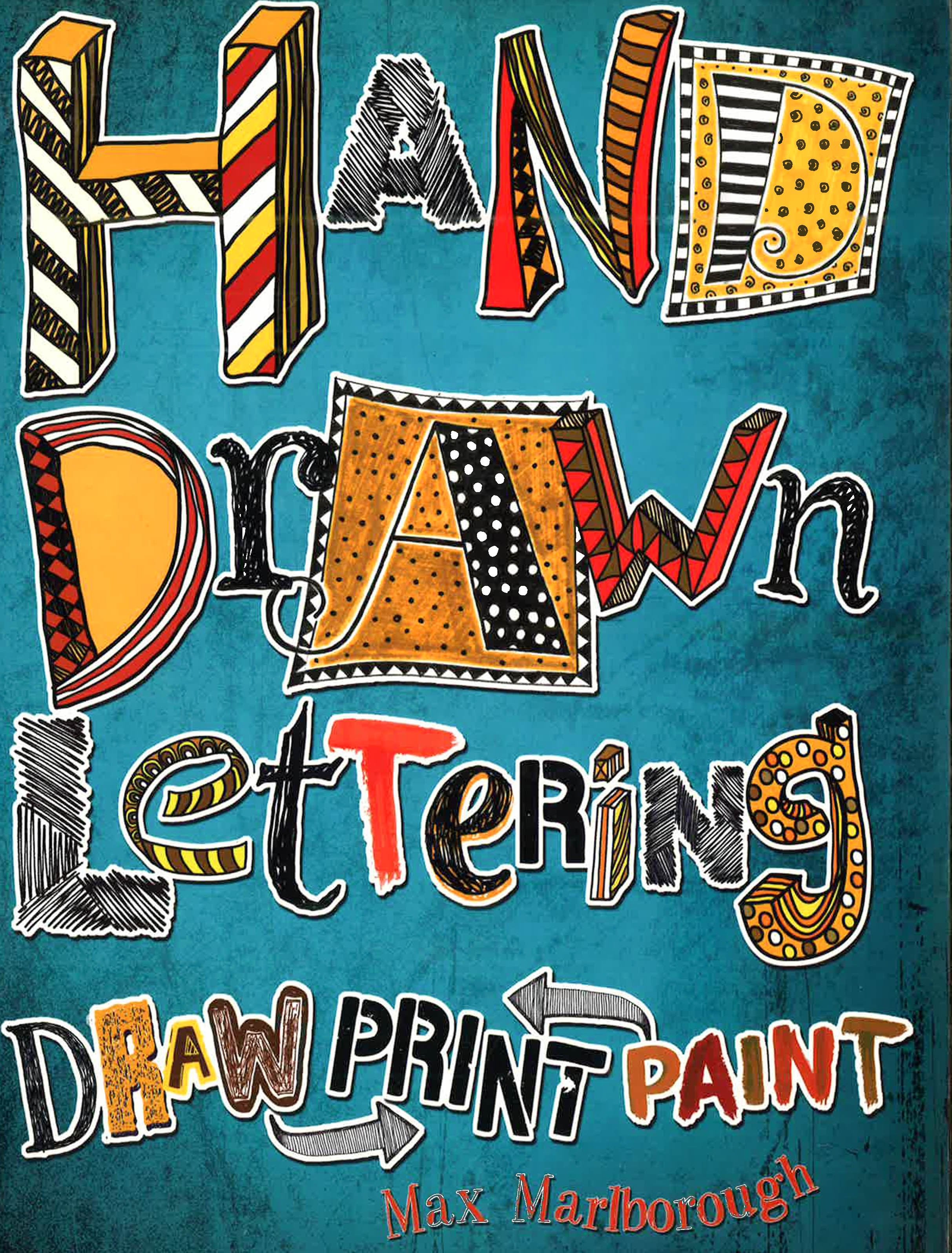 Davis Letteringdrawing Hand Drawn Lettering: Draw Paint Print – BookXcess