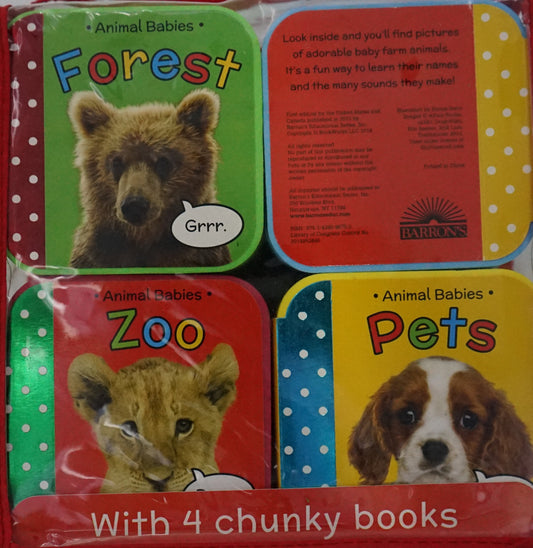 Animal Babies (4 Book Set)
