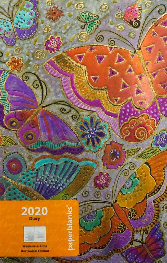 Paperblanks: 2020 Flutterbyes