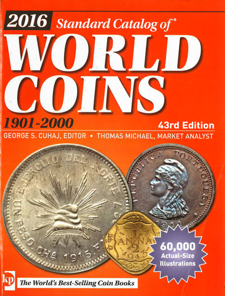 2016 Standard Catalog Of World Coins 1901-2000
