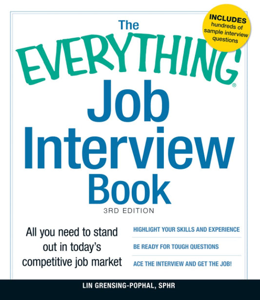 Job Interview Book (The Everything, 3Rd