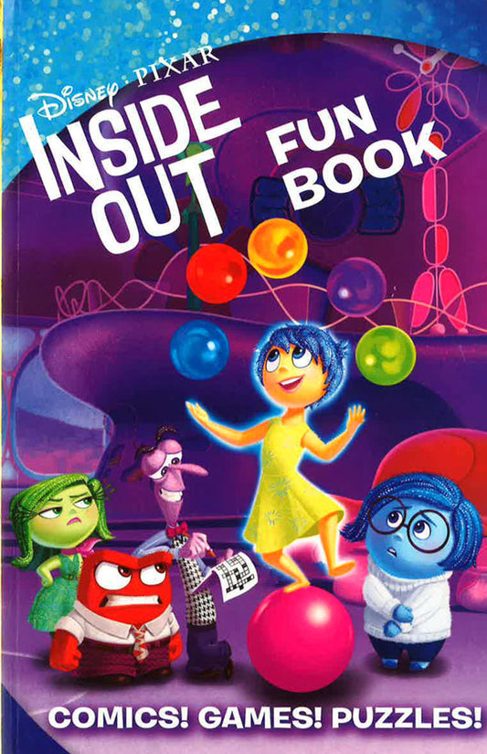 Disney Pixar Inside Out Fun Book