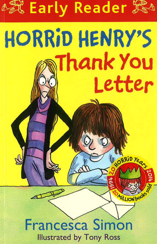 Horrid Henry Early Reader: Horrid Henry's Thank You Letter: Book 9