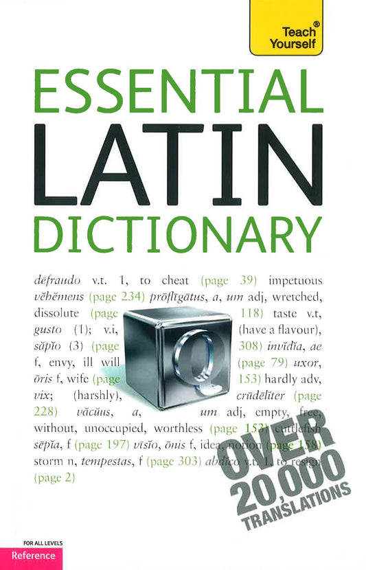 Essential Latin Dictionary: Teach Yourself