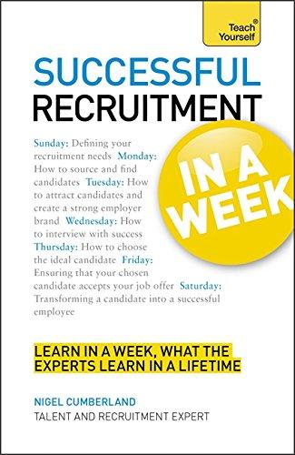Successful Recruitment In A Week (Teach Yourself)