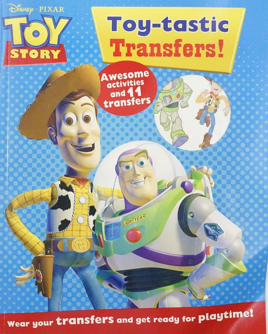 Disney Pixar Transfer Book Toy-Tastic Transfers (Disney Transfer Book)